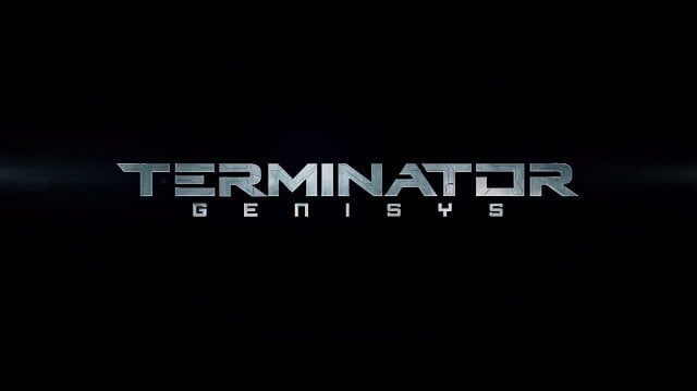 Terminator Genisys official movie trailer logo