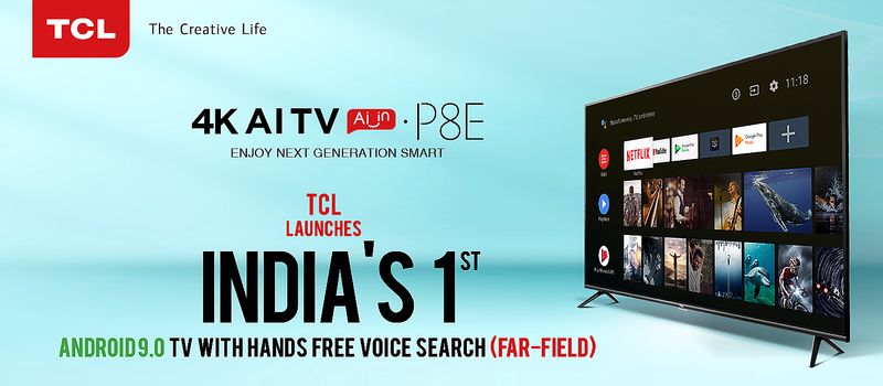 TCL P8E launched in India