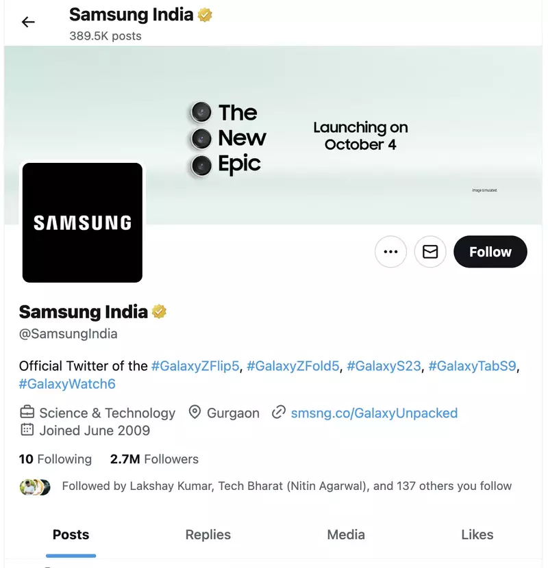 samsung india twitter s23 fe release