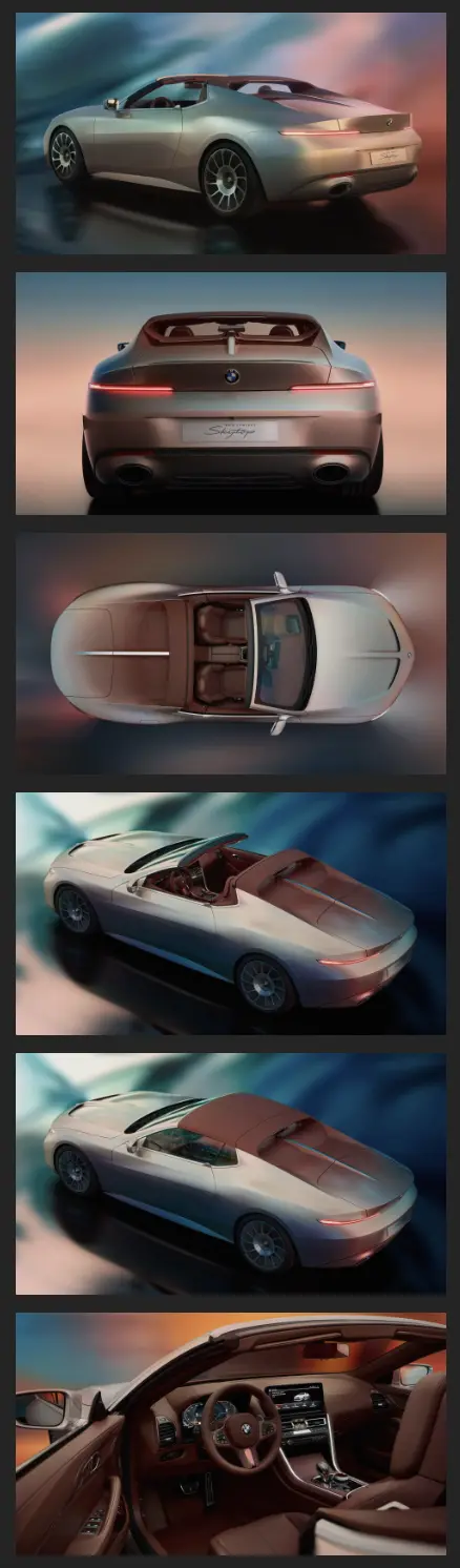 BMW Skytop Concept Car unveiled
