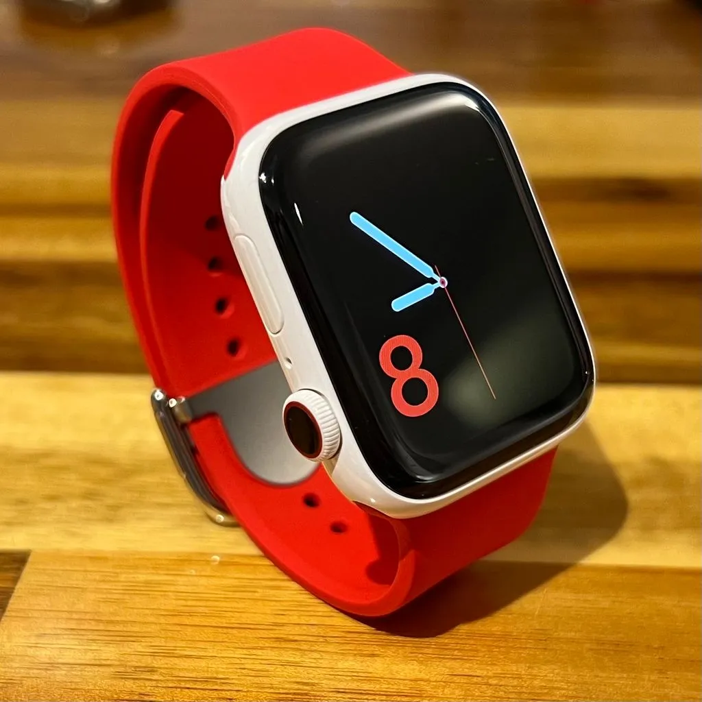 apple silicone watch